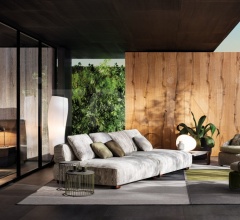 Итальянские Уличная мебель - Модульный диван Florida Итальянские Уличная мебель - Модульный диван Florida фабрика Minotti