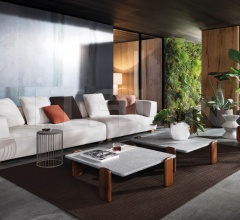 Итальянские Уличная мебель - Модульный диван Florida Итальянские Уличная мебель - Модульный диван Florida фабрика Minotti