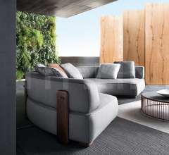 Итальянские Уличная мебель - Модульный диван Florida Итальянские Уличная мебель - Модульный диван Florida фабрика Minotti