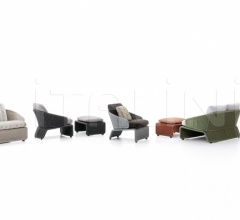 Итальянские Уличная мебель - Диван Halley Outdoor Итальянские Уличная мебель - Диван Halley Outdoor фабрика Minotti