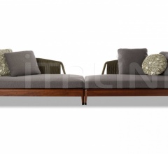 Итальянские Уличная мебель - Модульный диван Indiana Итальянские Уличная мебель - Модульный диван Indiana фабрика Minotti