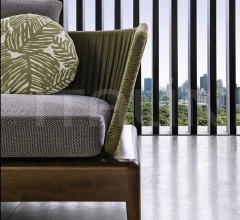 Итальянские Уличная мебель - Модульный диван Indiana Итальянские Уличная мебель - Модульный диван Indiana фабрика Minotti