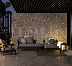 Итальянские Уличная мебель - Модульный диван Indiana Итальянские Уличная мебель - Модульный диван Indiana фабрика Minotti