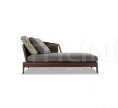 Итальянские Уличные шезлонги - Кушетка Indiana Итальянские Уличные шезлонги - Кушетка Indiana фабрика Minotti