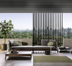 Итальянские Уличные столики - Столик Indiana Итальянские Уличные столики - Столик Indiana фабрика Minotti