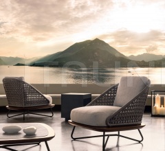 Итальянские Уличные столики - Столик Rivera Итальянские Уличные столики - Столик Rivera фабрика Minotti