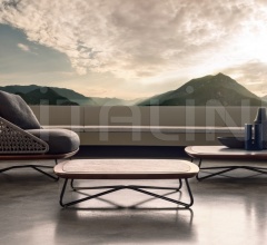 Итальянские Уличные столики - Столик Rivera Итальянские Уличные столики - Столик Rivera фабрика Minotti