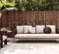 Итальянские Уличная мебель - Диван Aston Cord Outdoor Итальянские Уличная мебель - Диван Aston Cord Outdoor фабрика Minotti