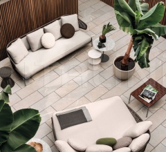 Итальянские Уличная мебель - Диван Aston Cord Outdoor Итальянские Уличная мебель - Диван Aston Cord Outdoor фабрика Minotti