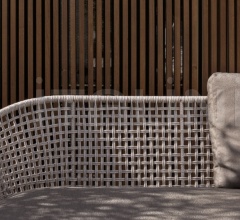 Итальянские Уличная мебель - Диван Aston Cord Outdoor Итальянские Уличная мебель - Диван Aston Cord Outdoor фабрика Minotti