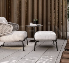 Итальянские Уличные кресла - Кресло Aston Cord Outdoor Итальянские Уличные кресла - Кресло Aston Cord Outdoor фабрика Minotti