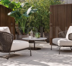 Итальянские Уличные кресла - Кресло Aston Cord Outdoor Итальянские Уличные кресла - Кресло Aston Cord Outdoor фабрика Minotti