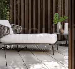 Итальянские Уличные шезлонги - Шезлонг Aston Cord Outdoor Итальянские Уличные шезлонги - Шезлонг Aston Cord Outdoor фабрика Minotti