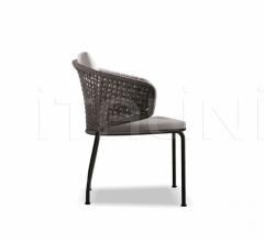 Итальянские Уличные стулья - Стул Aston Cord Outdoor фабрика Minotti