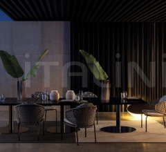 Итальянские Уличные стулья - Стул Aston Cord Lounge Outdoor Chair фабрика Minotti