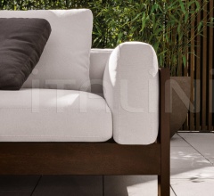 Итальянские Уличная мебель - Модульный диван Alison Dark Brown Outdoor Итальянские Уличная мебель - Модульный диван Alison Dark Brown Outdoor фабрика Minotti