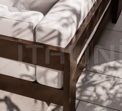 Итальянские Уличная мебель - Модульный диван Alison Dark Brown Outdoor Итальянские Уличная мебель - Модульный диван Alison Dark Brown Outdoor фабрика Minotti