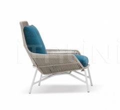 Итальянские Уличные кресла - Кресло Prince Cord Outdoor Итальянские Уличные кресла - Кресло Prince Cord Outdoor фабрика Minotti