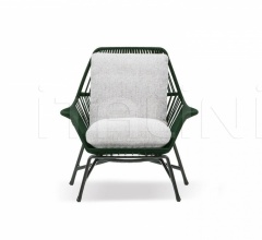 Итальянские Уличные кресла - Кресло Prince Cord Outdoor Итальянские Уличные кресла - Кресло Prince Cord Outdoor фабрика Minotti