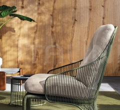 Итальянские Уличные кресла - Кресло Colette Outdoor Итальянские Уличные кресла - Кресло Colette Outdoor фабрика Minotti