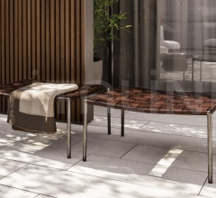 Итальянские Уличная мебель - Пуф Klasen Outdoor Итальянские Уличная мебель - Пуф Klasen Outdoor фабрика Minotti