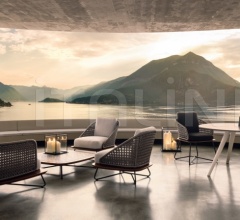 Итальянские Уличные стулья - Стул Rivera фабрика Minotti