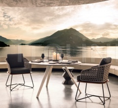 Итальянские Уличные стулья - Стул Rivera фабрика Minotti