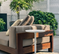 Итальянские Уличные столики - Столик Warren Outdoor Итальянские Уличные столики - Столик Warren Outdoor фабрика Minotti