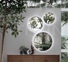 Итальянские Настенные зеркала - Настенное зеркало FACE TO FACE Итальянские Настенные зеркала - Настенное зеркало FACE TO FACE фабрика Alivar