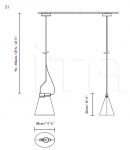 Подвесной светильник Cone Light S B Lux