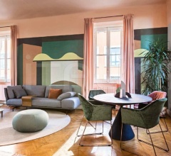 Пуф Geo фабрика Saba Italia