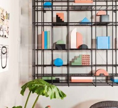 Книжный стеллаж Leyva фабрика Saba Italia