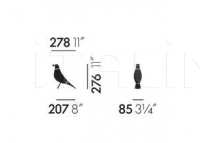 Интерьерная декорация Eames House Bird Vitra