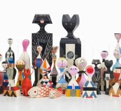 Итальянские Интерьерные декорации - Интерьерная декорация Wooden Doll Dog Итальянские Интерьерные декорации - Интерьерная декорация Wooden Doll Dog фабрика Vitra