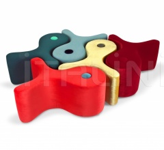 Итальянские Пуфы - Пуф FISK фабрика Adrenalina