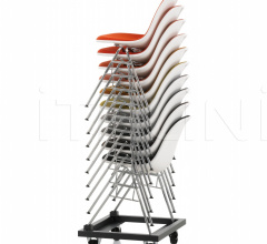Стул Eames Plastic Side Chair DSR Стул Eames Plastic Side Chair DSR фабрика Vitra
