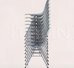 Стул Eames Plastic Side Chair DSR Стул Eames Plastic Side Chair DSR фабрика Vitra