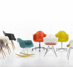 Стул Eames Plastic Armchair DAR Стул Eames Plastic Armchair DAR фабрика Vitra