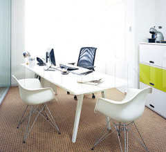Стул Eames Plastic Armchair DAR Стул Eames Plastic Armchair DAR фабрика Vitra