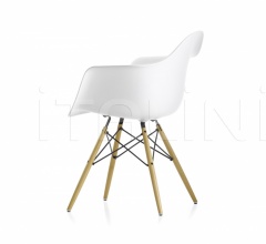 Стул с подлокотниками Eames Plastic Armchair DAW Стул с подлокотниками Eames Plastic Armchair DAW фабрика Vitra