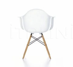 Стул с подлокотниками Eames Plastic Armchair DAW Стул с подлокотниками Eames Plastic Armchair DAW фабрика Vitra