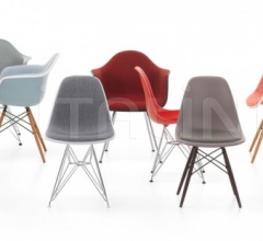 Стул с подлокотниками Eames Plastic Armchair DAW Стул с подлокотниками Eames Plastic Armchair DAW фабрика Vitra