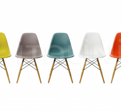 Стул Eames Fiberglass Side Chair DSW Стул Eames Fiberglass Side Chair DSW фабрика Vitra