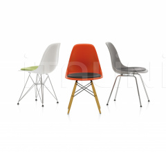 Стул Eames Fiberglass Side Chair DSW Стул Eames Fiberglass Side Chair DSW фабрика Vitra
