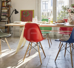 Стул Eames Fiberglass Side Chair DSW Стул Eames Fiberglass Side Chair DSW фабрика Vitra