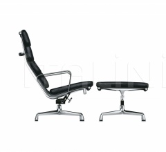 Кресло Soft Pad Chair EA 222/223 Кресло Soft Pad Chair EA 222/223 фабрика Vitra