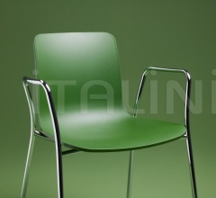 Стул с подлокотником HAL Tube Armrest Стул с подлокотником HAL Tube Armrest фабрика Vitra