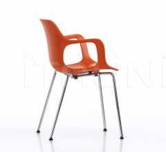 Стул с подлокотником HAL Armchair Tube Stackable Стул с подлокотником HAL Armchair Tube Stackable фабрика Vitra