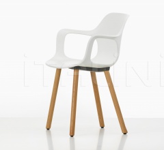 Стул с подлокотником HAL Armchair Wood Стул с подлокотником HAL Armchair Wood фабрика Vitra