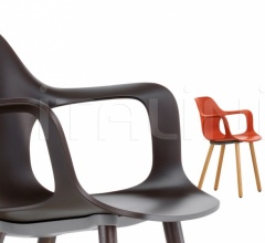 Стул с подлокотником HAL Armchair Wood Стул с подлокотником HAL Armchair Wood фабрика Vitra